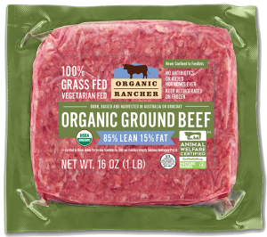 Organic Ground Beef 85% Lean
