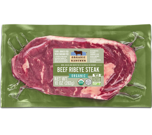 Organic Beef Ribeye Steak