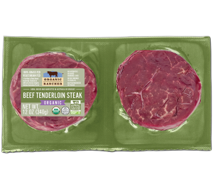 Organic Beef Tenderloin Steak